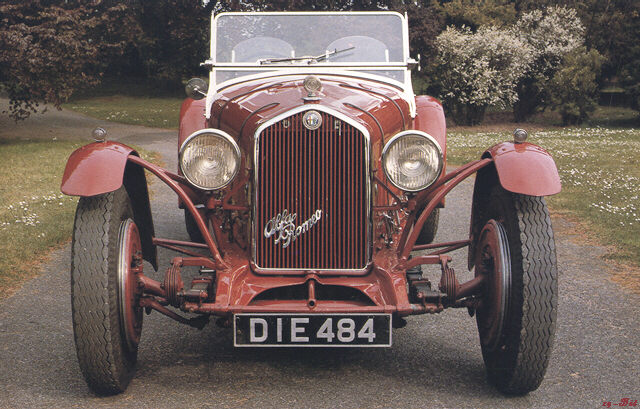 One of Vittorio Jano's masterpieces the Alfa Romeo 8C 2300