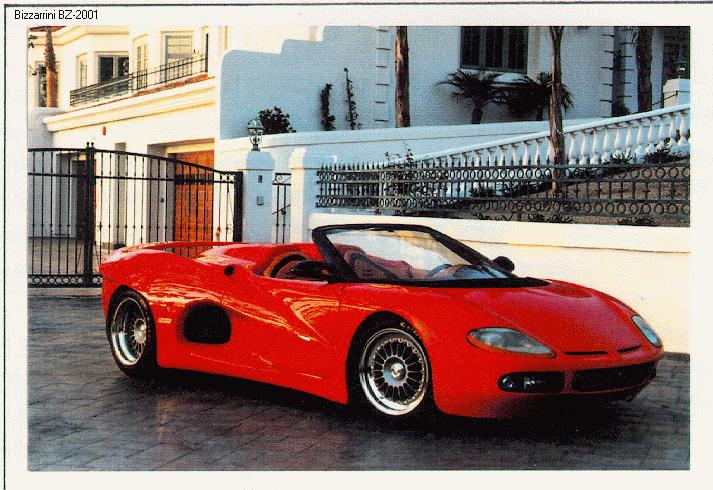 1993 Bizzarrini BZ 2001 78kB this car is based on a Ferrari Testarossa